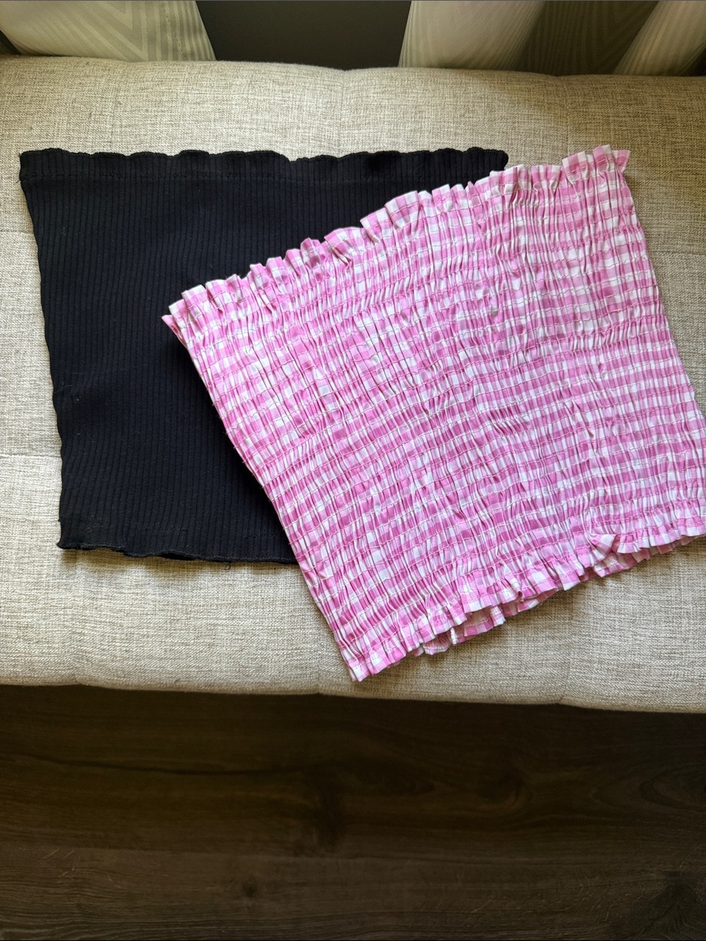 bundle of two bandeau tops